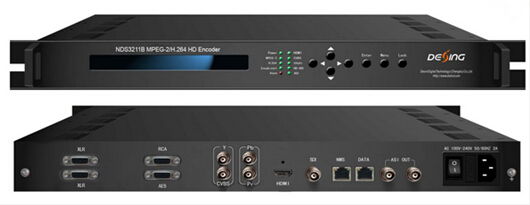 NDS3211B單路MPEG-2、MPEG-4 AVC/H.264高清編碼器